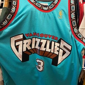 Vancouver Grizzlies Jersey